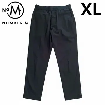 NUMBER M 넘버 엠 50 이지 팬츠 팬츠 블랙 남성용