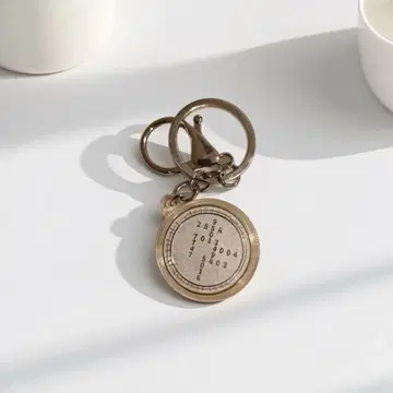 나침반형 후지산 디자인 키링