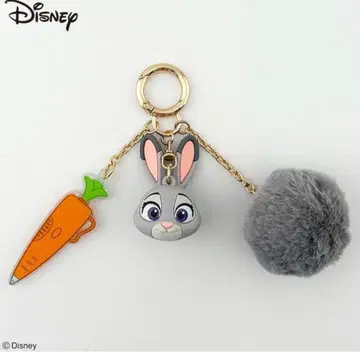 새상품 시마무라 주토피아 주디 팝스 입체 참 키링