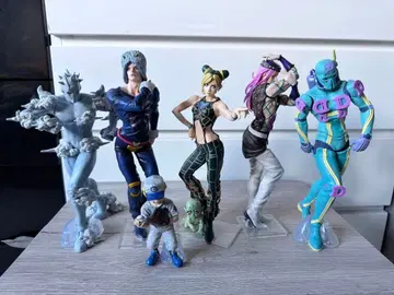 죠죠의 기묘한 모험 제일복권 스톤 오션 피규어 6개 묶음 판매