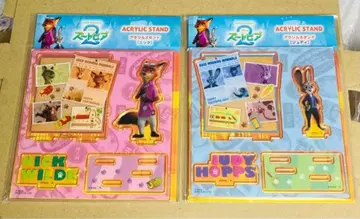 주토피아2 아크릴 스탠드 닉 주디 세트