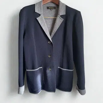 R.Deux 여성용 니트 자켓 사이즈 38 (M) 네이비