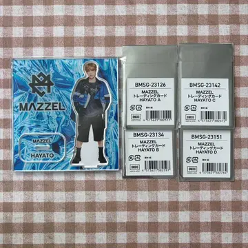 MAZZEL HAYATO 아크릴 스탠드 트레이딩 카드