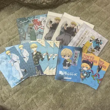 도쿄 리벤저스 마츠노 치후유 아크릴 스탠드 엽서 묶음 판매 세트