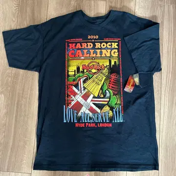 레어 데드스탁 Hard Rock Calling 페스티벌 T XL 멕시코제
