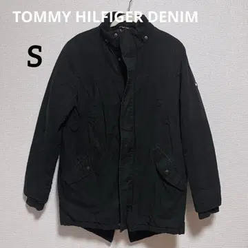 TOMMY HILFIGER DENIM 블랙 점퍼 S 사이즈