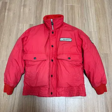 혼다 레이싱 자켓 다운 와펜 F-1 COLLECTION M