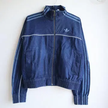 adidas 다크 블루 집업 자켓