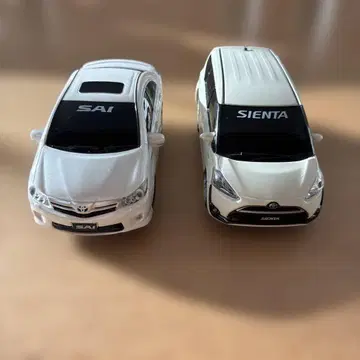 도요타 미니카 세트 SIENTA SAI 화이트