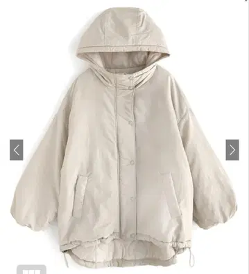 [ 택 포함 미사용 새상품 ] GRL 충전솜 다운 몬스터 후드티 코트