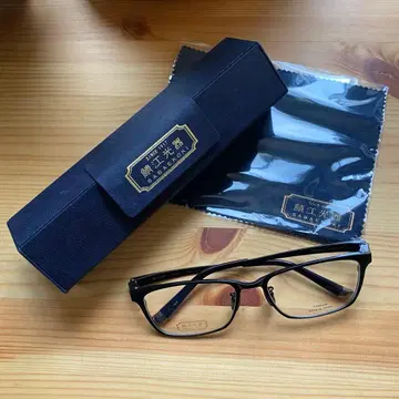 새상품 SABAEKOKI 안경 블랙 매트