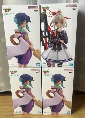 몬스터 스트라이크 피규어 야쿠모 4체 세트