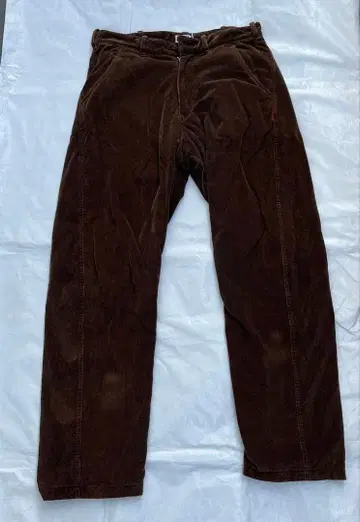 goodenough 안감 코듀로이 팬츠 브라운 M