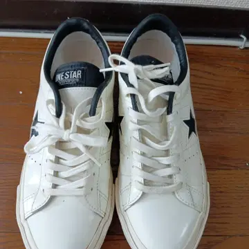 CONVERSE 원스타 화이트/블랙 스니커즈