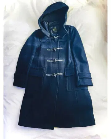 나노 유니버스 더플 코트 네이비