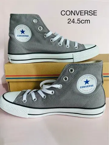 CONVERSE 그레이 스니커즈 24.5cm 미사용