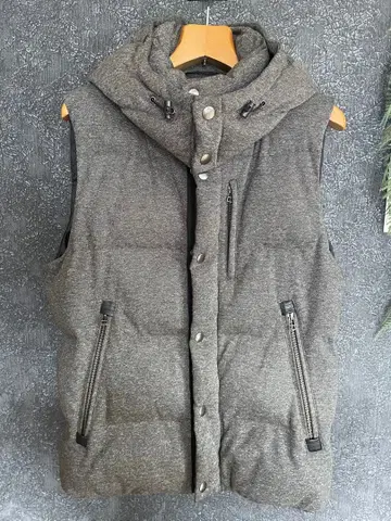 빔즈 후드 부착 다운 베스트