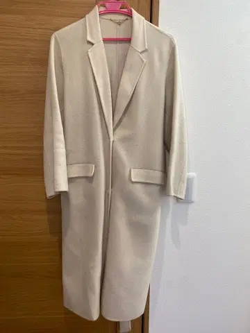 FRAY ID 아이보리 롱 코트 0