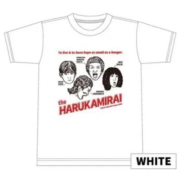 하루카미라이 LIVE EDITION 티 (WHITE) L 사이즈