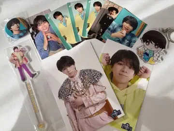 굿즈 세트 포토 카드 배지 키링