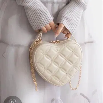 RANDA HeartCollection 2WAY 퀼팅 하트백