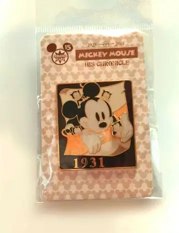 디즈니 스토어 핀 배지 미키