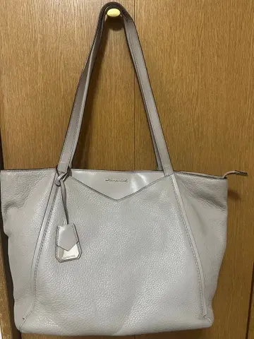 MICHAEL KORS 그레이 토트백