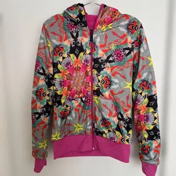 VOLCOM 플리스 후드티 리버서블