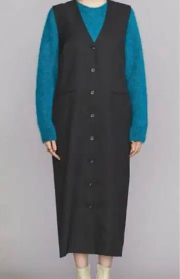 beauty and youth 베스트 원피스 2way 블랙