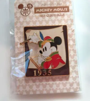 디즈니 스토어 핀 배지 미키