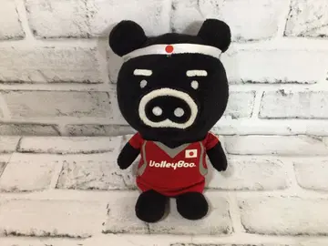 W534 TBS 부- 부 봉제 인형 바레부 블랙 돼지 현 상태품