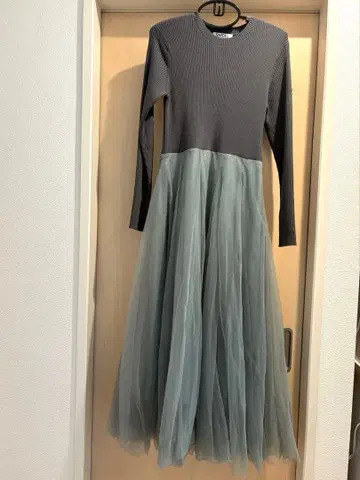 SNIDEL 원피스 스나이델 튤