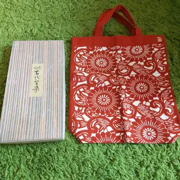 에비스야 오노 염색소제 난부 고대 아카네형 염색 토트백 미사용