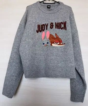 주토피아 니트 M 사이즈 [미사용 새상품]