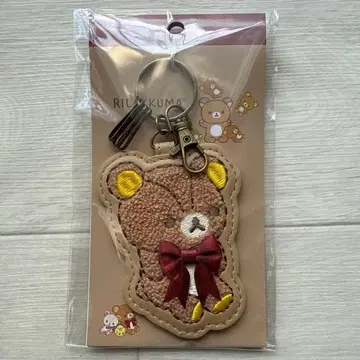 누이누이 리락쿠마 키링 3 키 후크 부착 자수 로프트 한정판