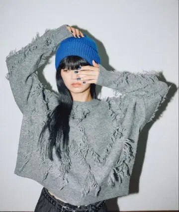 니코앤드 MODE NORM CORE 지그재그 프린지 풀오버 M