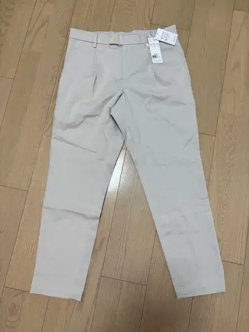 글로벌 워크 모션 테크 테이퍼드 테이퍼드 팬츠 슬랙스