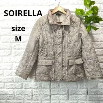 [소이레아] 퀼팅 자켓 M 아우터 긴팔 풀 집업 따뜻한