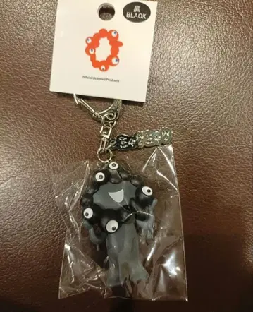 블랙BLACK 미야쿠미야쿠 입체 PVC 키링 오사카 간사이 만박