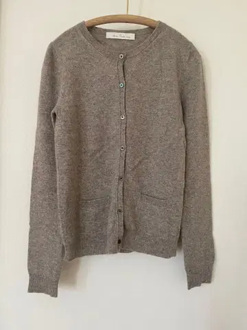 에트르 피에 뉴 캐시미어 가디건 natural