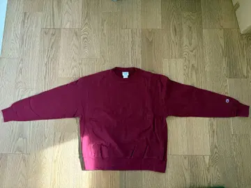 Champion 버건디 크루넥 트레이닝복