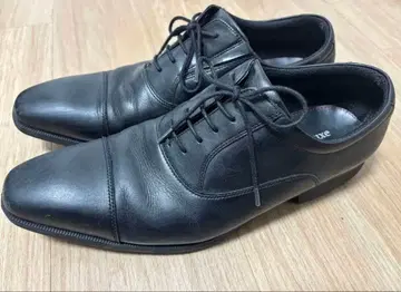 TEXCY LUXE 블랙 비즈니스 슈즈