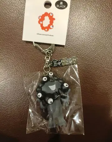 블랙BLACK 미야쿠미야쿠 입체 PVC 키링 오사카 간사이 박람회