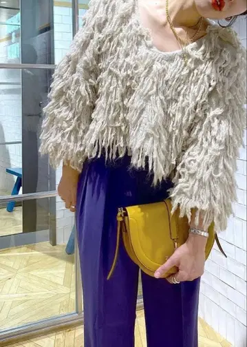 JEANASIS 지나시스 프린지 니트