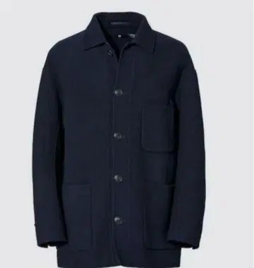 +J 21FW 울 블렌드 오버 사이즈 셔츠 자켓 유니클로