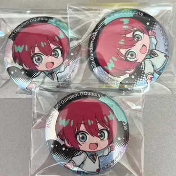 지크 액스 애니메이트 카페 캔뱃지 바닥 아마테 유즈리하