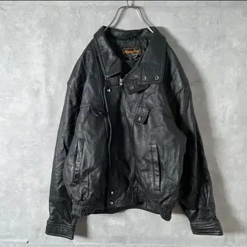 A-2 Lambleather gimmick blouson jacket