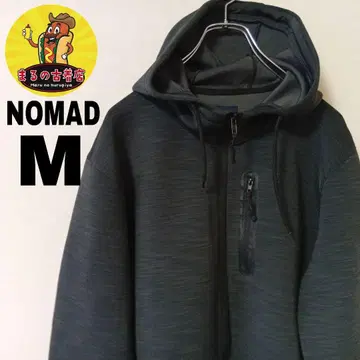 USA 구제 의류 NOMAD 스포츠 후드티 M 그레이