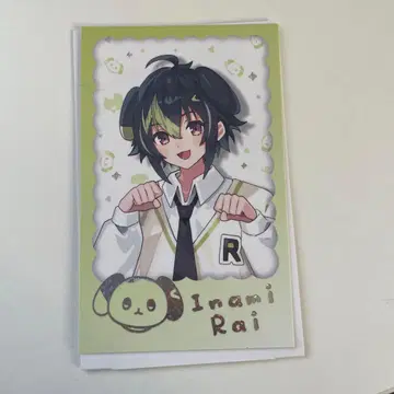 니지산지 완냥 days vol.2 폴라로이드풍 카드 이나미 라이