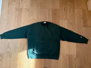 Champion 그린 크루넥 트레이닝복